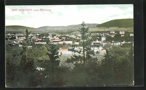 AK Bad Kissingen, Panoramablick vom Altenberg