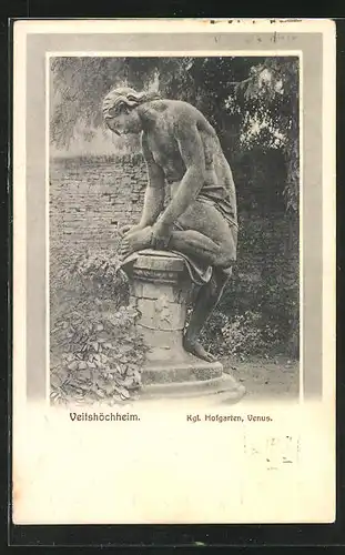 AK Veitshöchheim, Königlicher Hofgarten, Venus