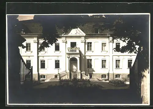 Foto-AK Luckenwalde, Schloss Stüpe