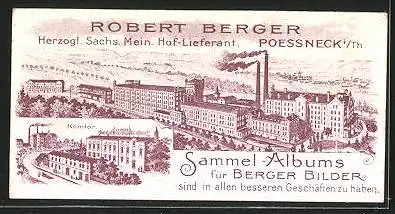 Sammelbild Berger`s Cacao, verwendung des Holzes bei Häuserbau, Zimmermann