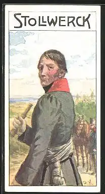 Sammelbild Stollwerck Kakao & Schokolade, Aus grosser Zeit, Serie 536, Bild V, Ludwig von Borstell