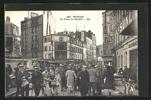 AK Puteaux, La Place du Marché