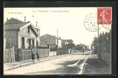 AK Nanterre, Avenue Félix-Faure