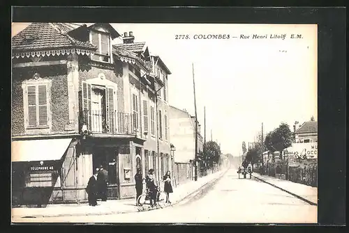 AK Colombes, Rue Henri Litolff