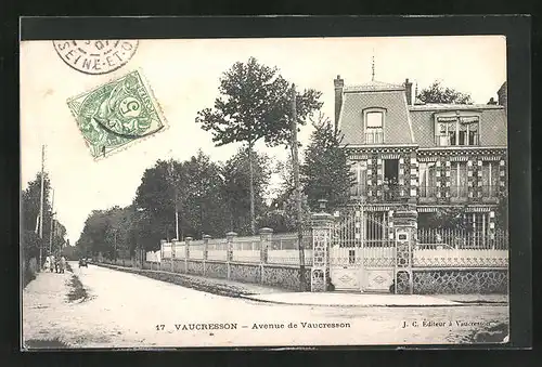 AK Vaucresson, Avenue de Vaucresson