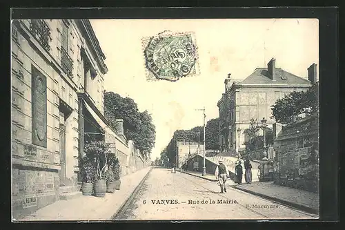 AK Vanves, Rue de la mairie