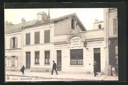 AK Montrouge, Postes et Télégraphes