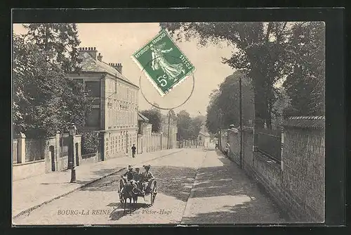 AK Bourg-la-Reine, Rue Victor-Hugo