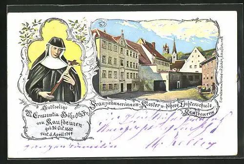 AK Kaufbeuren, Franziskanerinnen-Kloster und höhere Töchterschule