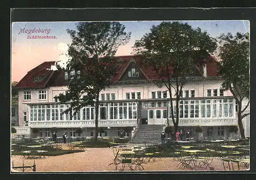 AK Magdeburg, Gasthof Schützenhaus