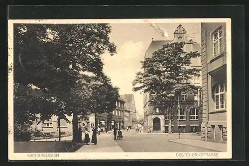 AK Aschersleben, Blick in die Bestehornstrasse