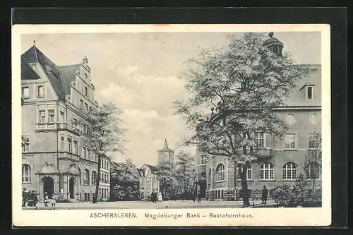 AK Aschersleben, Magdeburger Bank - Bestehornhaus