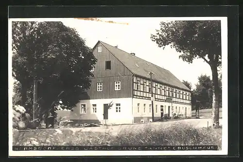 AK Hermsdorf / Erzg., Gasthaus Grüne Tanne