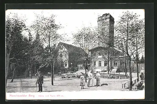 AK Wilthen, Gasthaus Mönchswalder Berg