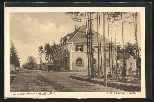 AK Lager Hammelburg, Postgebäude