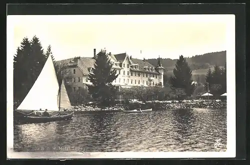 AK Titisee /Schwarzwald, Hotel Titisee