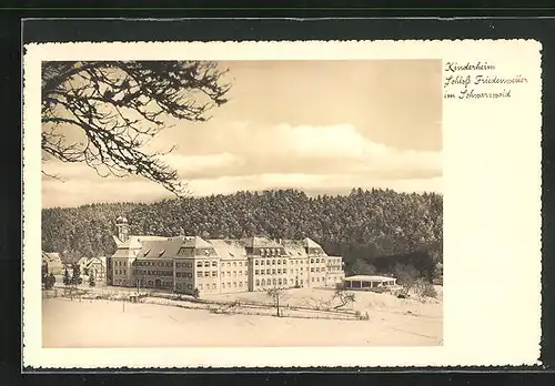 AK Neustadt i. Schwarzwald / Baden, Kinderheim Schloss Friedenweiler