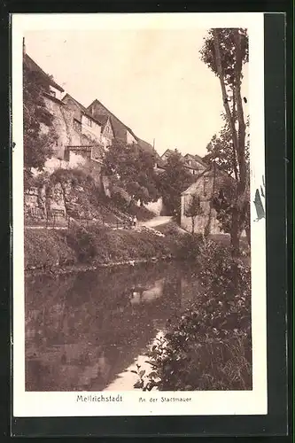 AK Mellrichstadt, An der Stadtmauer