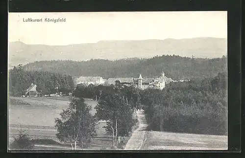 AK Königsfeld, Blick auf den Luftkurort