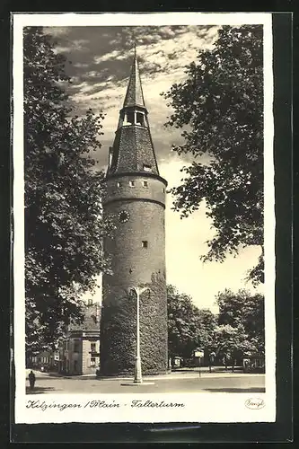 AK Kitzingen /Main, Blick zum Falterturm
