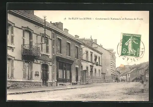 AK St-Eloy-les-Mines, Gendarmerie Nationale et Bureau de Poste