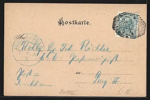 AK Graz, Ortsansicht von Rosenberg aus gesehen