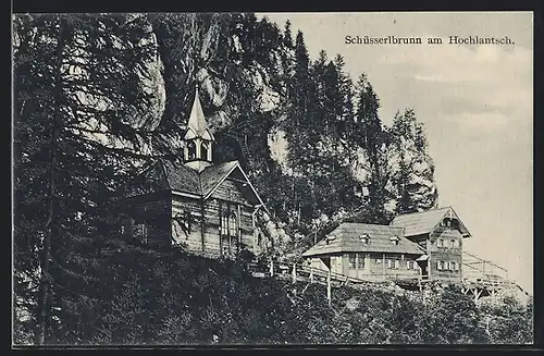 AK Schüsserlbrunn, Kapelle am Hochlantsch