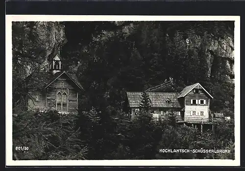 AK Schüsserlbrunn, Kapelle am Hochlantsch