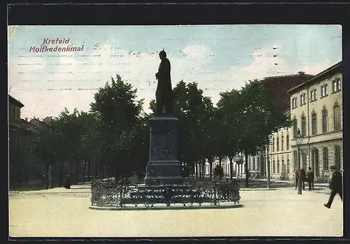 AK Krefeld, Moltkedenkmal
