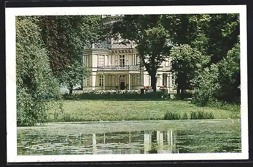 AK Krefeld, Haus Greiffenhorst im Greiffenhorstpark