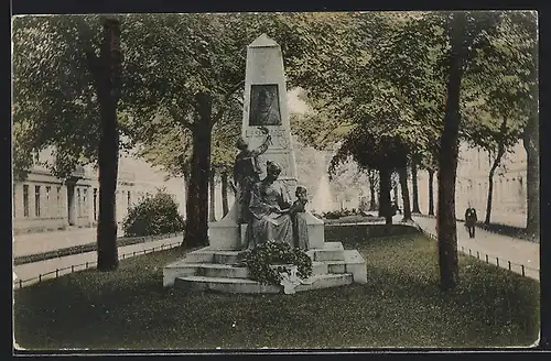 AK Crefeld, L. Seyffardt-Denkmal