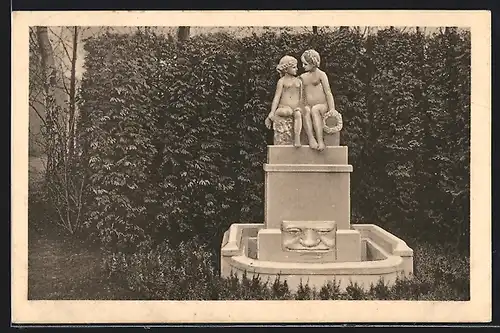 AK Krefeld, Märchenbrunnen