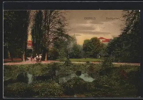 AK Krefeld, Stadtgarten