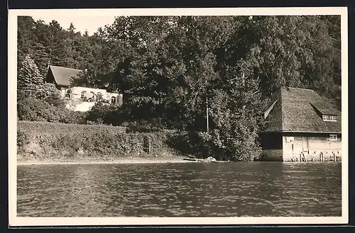 AK Leoni / Starnberger See, Volksbildungsheim Haus Buchenried