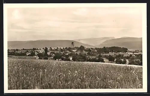 AK Hochsal b. Laufenburg /Baden, Totalansicht der Ortschaft