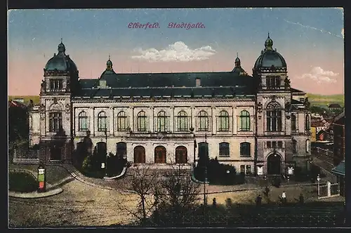 AK Elberfeld, Blick auf die Stadthalle