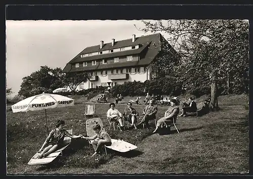 AK Horben-Langackern, Hotel-Gasthof zum Engel