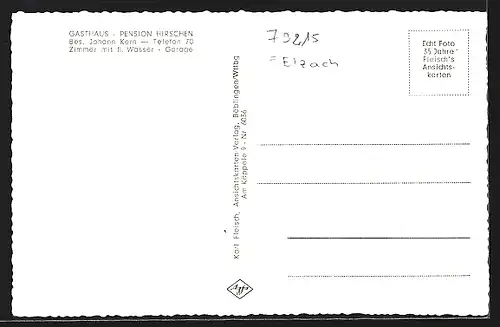 AK Oberprechtal, Ortsansicht im Bergtal