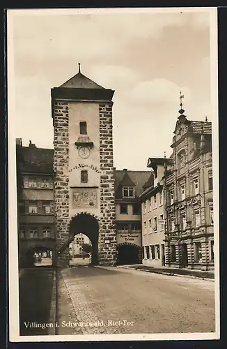 AK Villingen / Schwarzwald, Riet-Tor