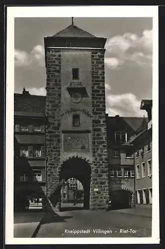 AK Villingen / Schwarzwald, Riet-Tor