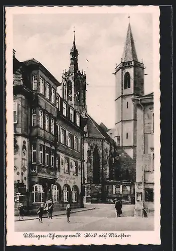 AK Villingen-Schwenningen, Gasthaus zum Raben, Münster