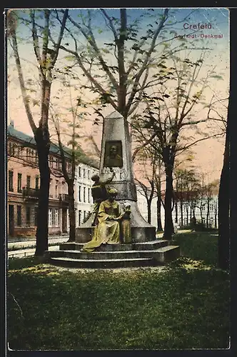 AK Crefeld, Seyfardt-Denkmal