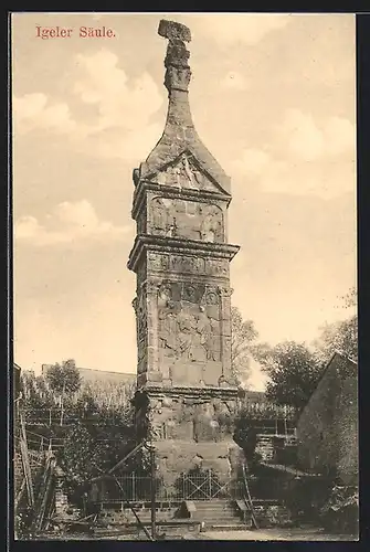 AK Trier, Blick zur Igeler Säule