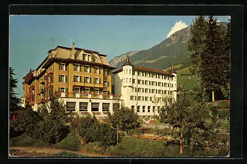 AK Lungern, Haus St. Josef und Marienburg