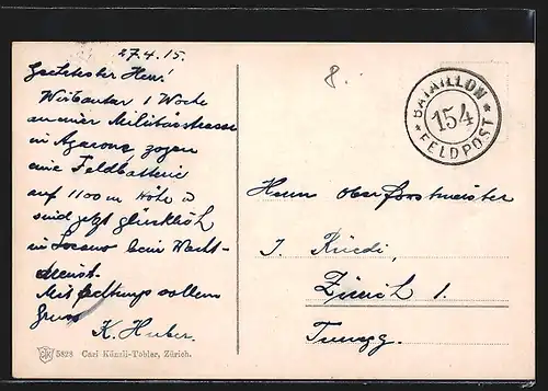 AK Locarno, Castello Visconti