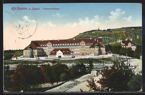 AK Heilbronn /Neckar, Lehrerseminar mit Umgebung
