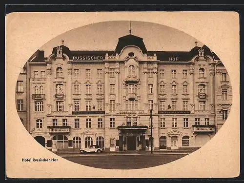 AK Berlin, Hotel Russischer Hof, Georgenstrasse 21-22