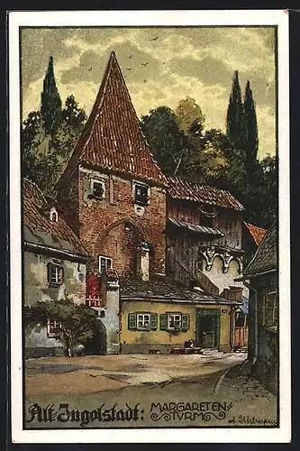 AK Ingolstadt, Partie am Margareten-Turm