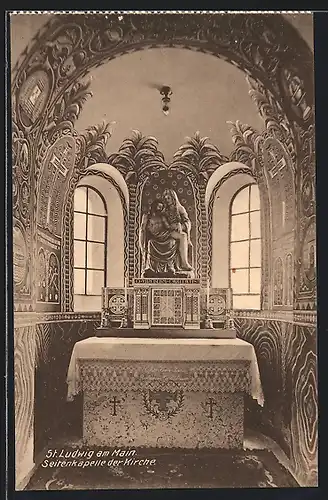 AK St. Ludwig am Main, Seitenkapelle der Kirche