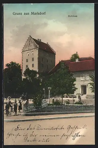 AK Markdorf, Schloss mit Einwohnern